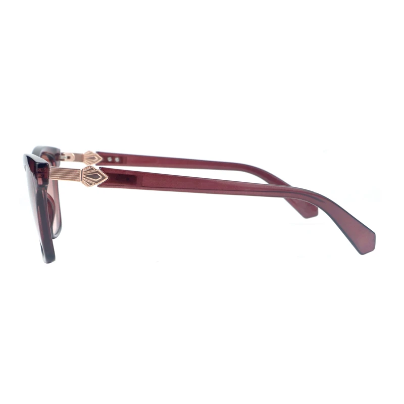 Women Cateye Combo with Metal Diomand Shape Deco Sunglasses 490583 5
