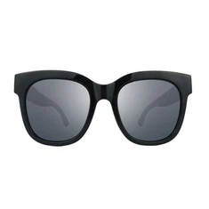 Overstørrelse Womens Wood Temples Solbriller Lady 49886